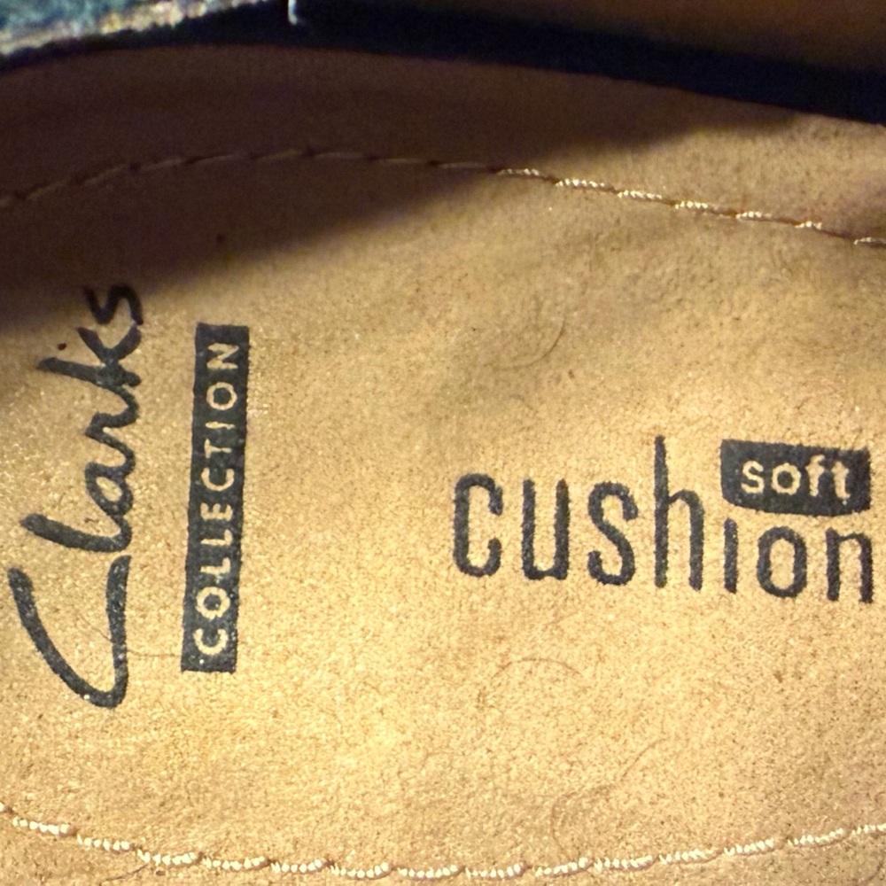 Clarks Bandy Takala Leather Peep Toe Boots 12 Medium NIB! - Picture 8 of 10